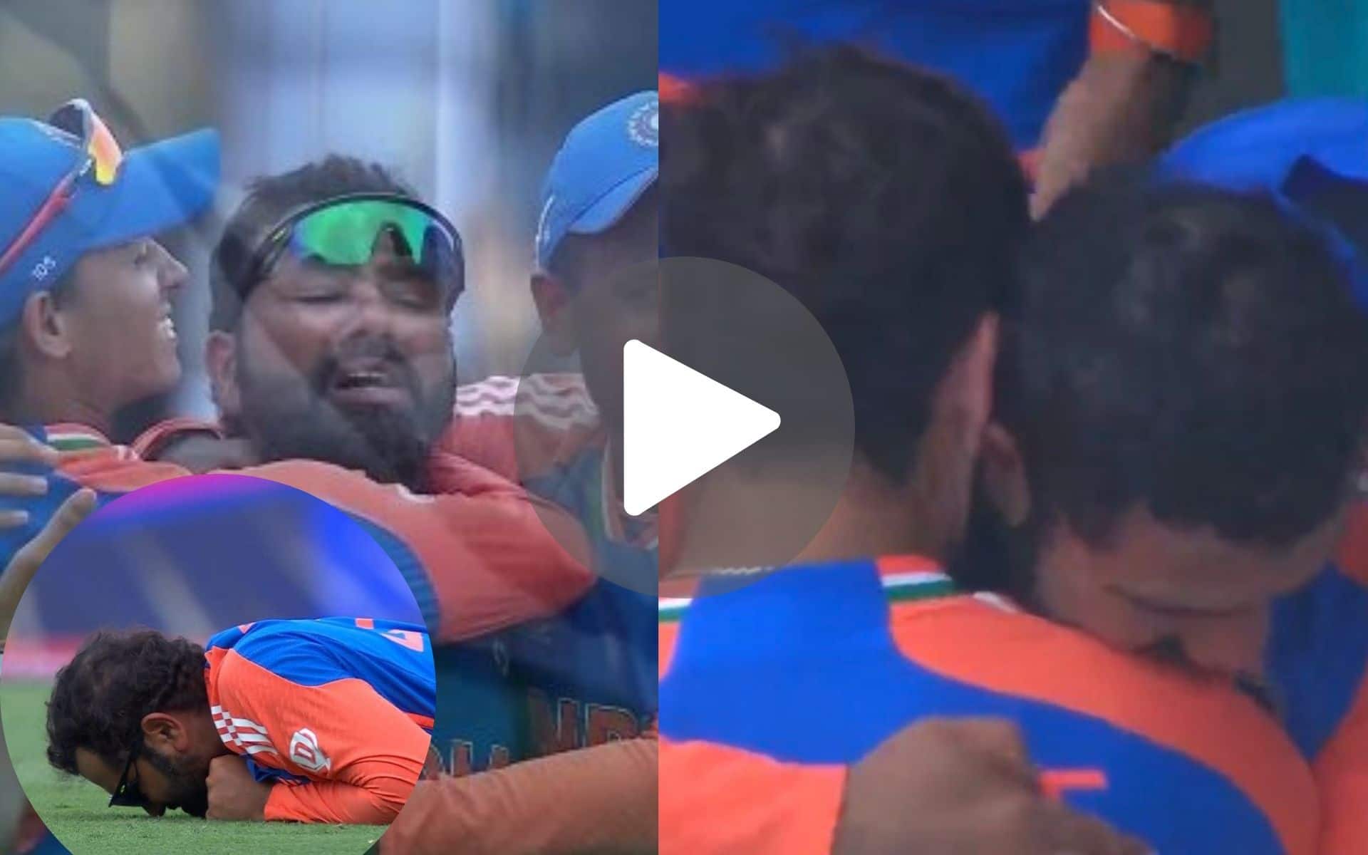 [Watch] Rohit Sharma 'In Tears'; Hugs Kohli, Pandya After India's Historic T20 World Cup 2024 Victory
